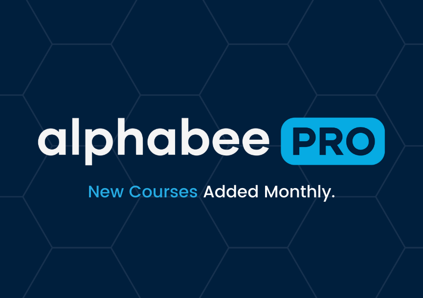 alphabeePRO - New courses added monthly